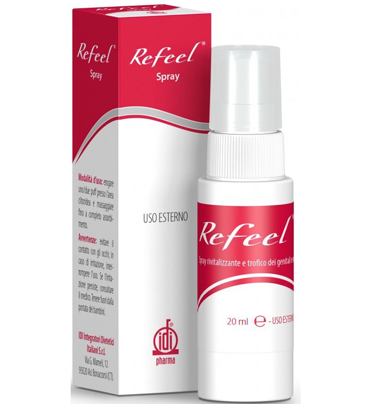 REFEEL SPRAY RIVITALIZZANTE E TROFICO DEI GENITALI ESTERNI FEMMINILI 20 ML