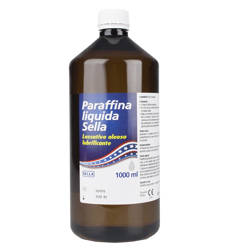 PARAFFINA LIQUIDA MD LASSATIVO 1 L SELLA PARAFFINA LIQUIDA MD LASSATIVO 1 L SELLA