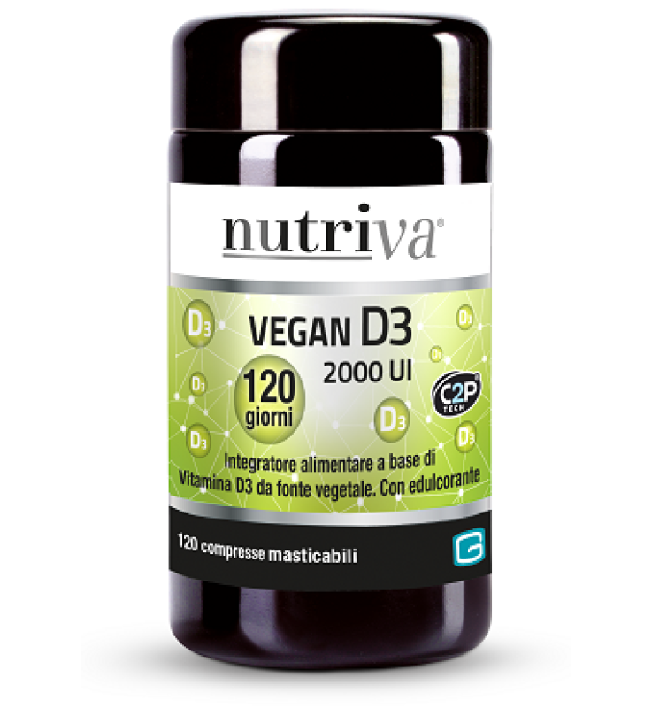NUTRIVA Vegan D3 120 Cpr