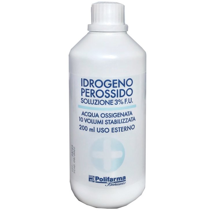 PEROSSIDO IDROGENO 3% 200M POLIF PEROSSIDO IDROGENO 3% 200M POLIF