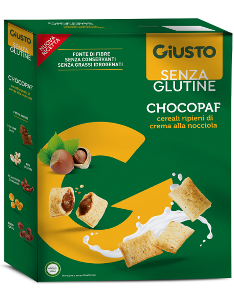 GIUSTO S/G CHOCOPAF 300G