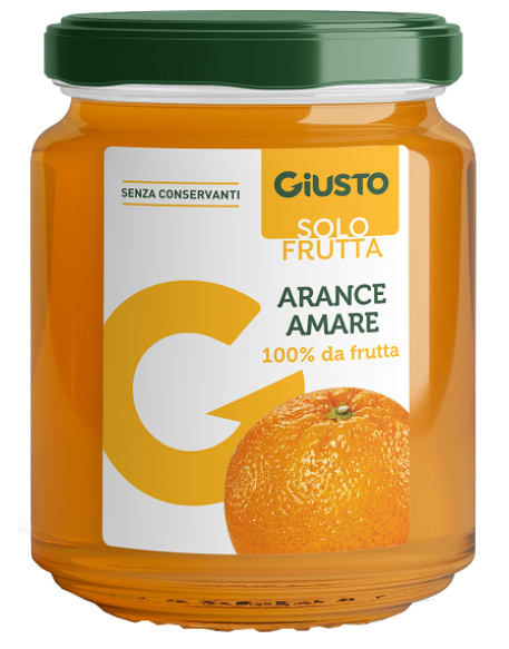 GIUSTO SOLO FRUTTA MARMELL ARANCE AMARE 284 G