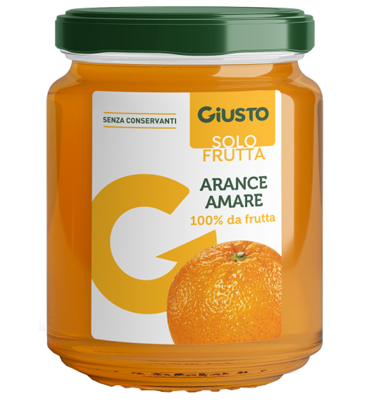 GIUSTO SOLO FRUTTA MARMELL ARANCE AMARE 284 G