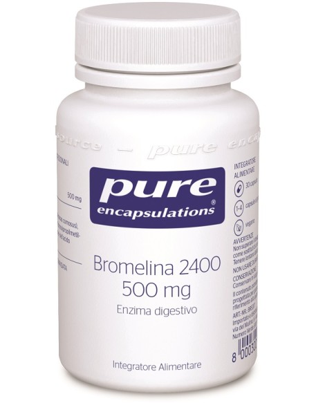 PURE ENCAPSUL BROMELINA 30CPS