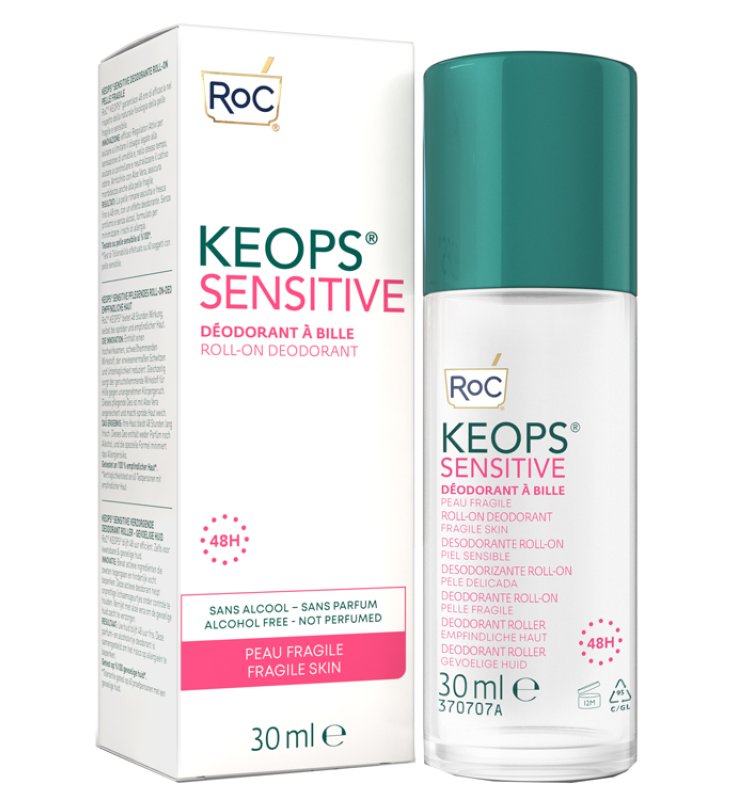 ROC KEOPS DEODORANTE ROLL-ON 48H SENSITIVE 30 ML