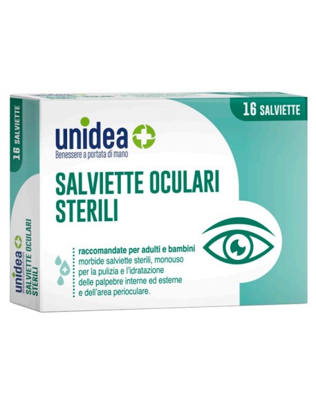 UNIDEA SALVIETTE OCULARI  STERIL