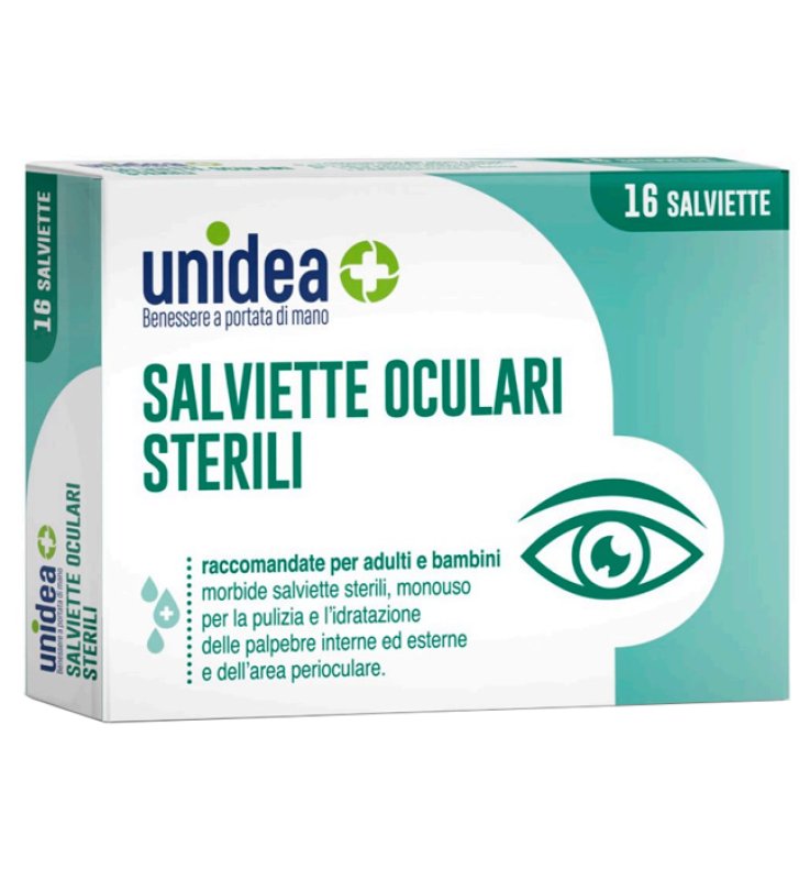 UNIDEA SALVIETTE OCULARI  STERIL