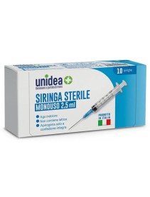 UNIDEA SIRINGA MONOUSO    2,5ML
