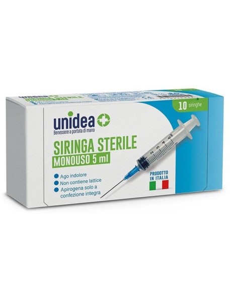 UNIDEA SIRINGA MONOUSO    5ML