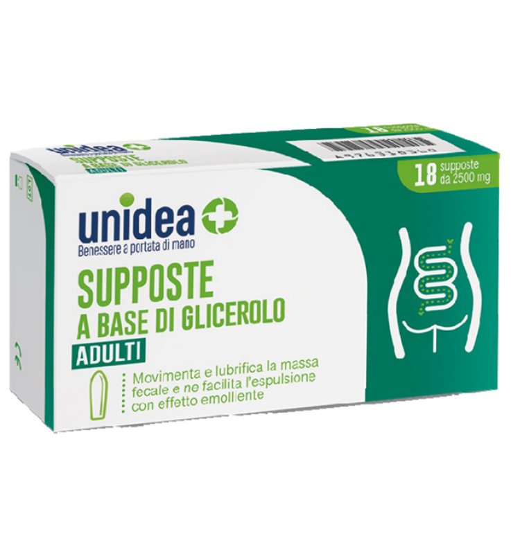 UNIDEA SUPPOSTE GLICERINA 2500MG
