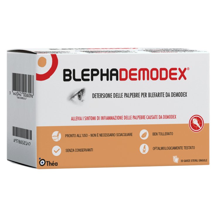 BLEPHADEMODEX GARZE 30 PEZZI BLEPHADEMODEX GARZE 30 PEZZI