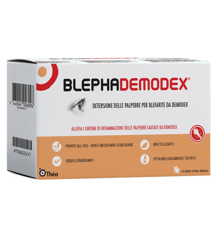 BLEPHADEMODEX GARZE 30 PEZZI BLEPHADEMODEX GARZE 30 PEZZI