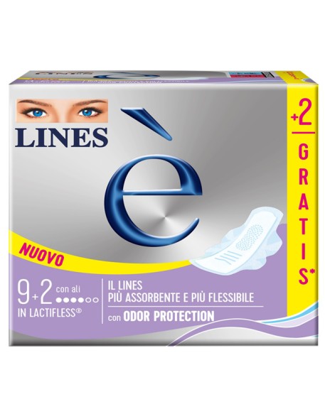 LINES E' ALI CARRY PACK 9 + 2 PEZZI