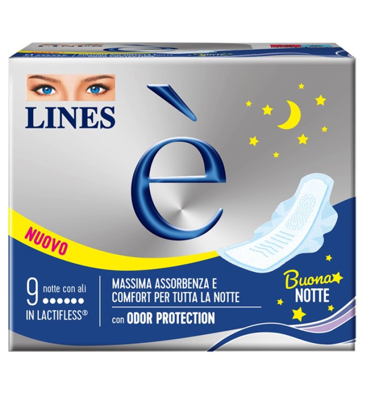 LINES E' NOTTE CARRY PACK 9 PEZZI