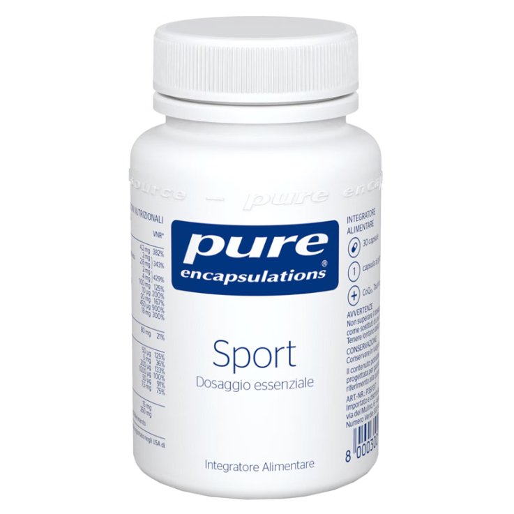 PURE ENCAPSUL SPORT 30CPS PURE ENCAPSUL SPORT 30CPS