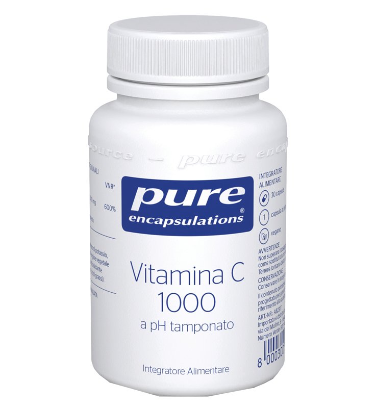 PURE ENCAPSUL VITAMINA C 1000 30