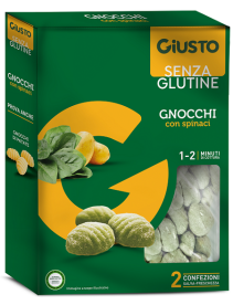 GIUSTO S/G GNOCCHI SPINACI500G