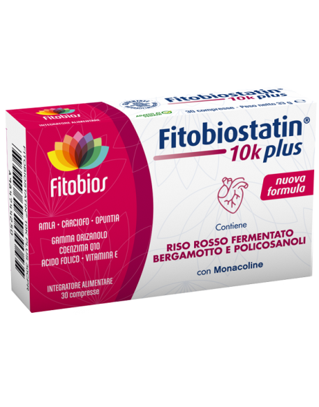 FITOBIOSTATIN 10K PLUS 30 COMPRESSE