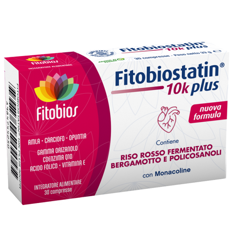 FITOBIOSTATIN 10K PLUS 30 COMPRESSE