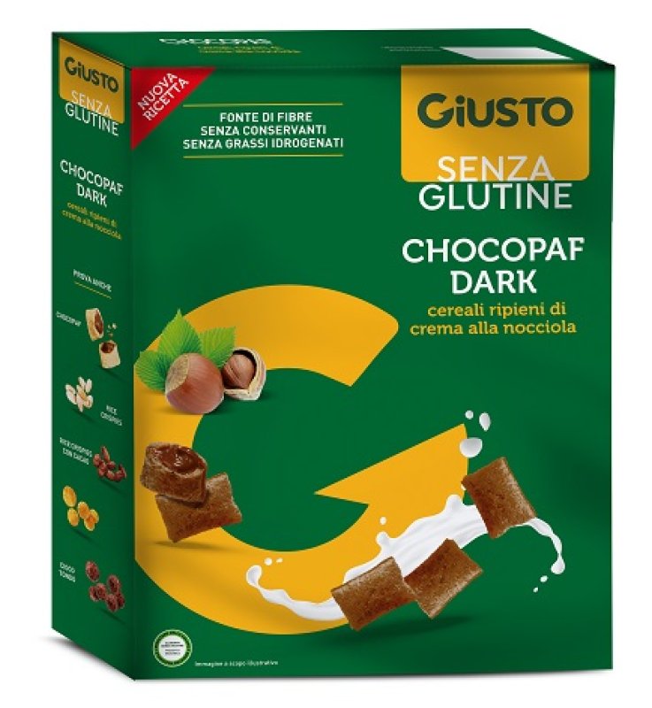 GIUSTO S/G CHOCOPAF DARK 300G