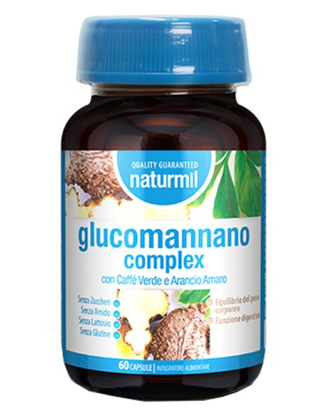 NATURMIL Glucomannano Cpx60Cps NATURMIL Glucomannano Cpx60Cps