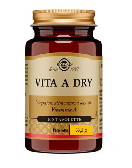 VITA A DRY 100 TAVOLETTE