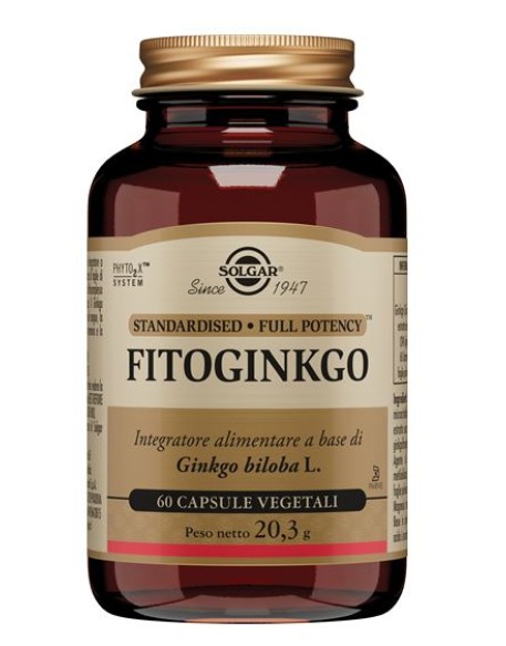 FITOGINKGO 60CPS VEG SOLGAR