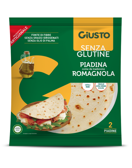 GIUSTO S/G Piadina 220g