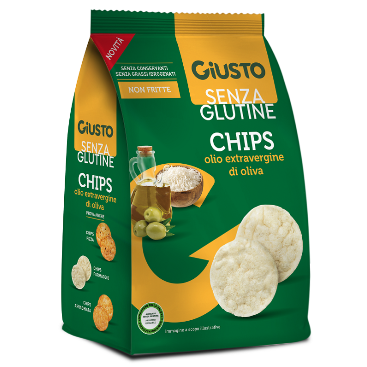 GIUSTO S/G CHIPS OLIO EVO 40G GIUSTO S/G CHIPS OLIO EVO 40G