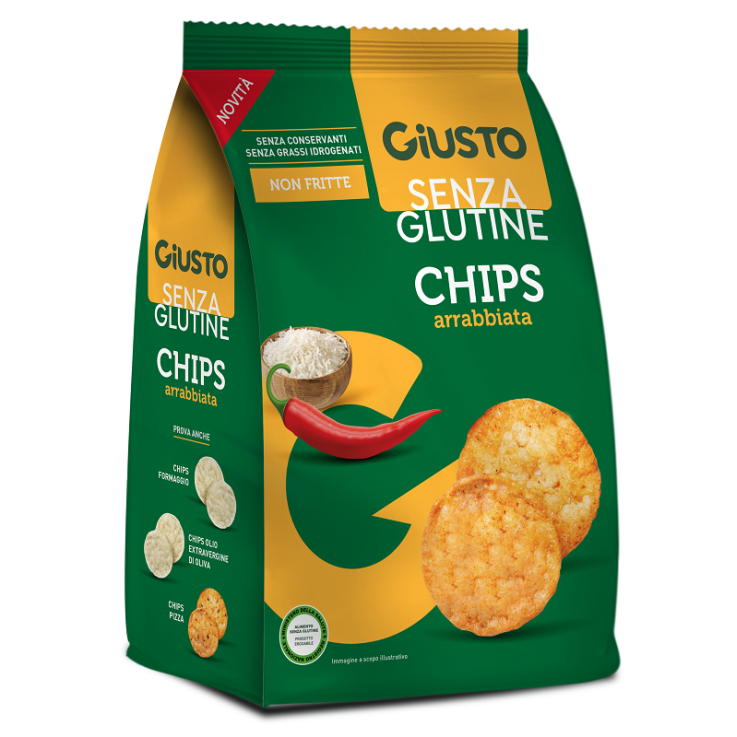 GIUSTO S/G CHIPS ARRABBIATA40G GIUSTO S/G CHIPS ARRABBIATA40G