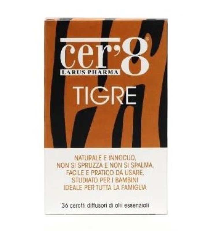 CER'8 TIGRE CUSCINETTO ADESIVO 36 PEZZI