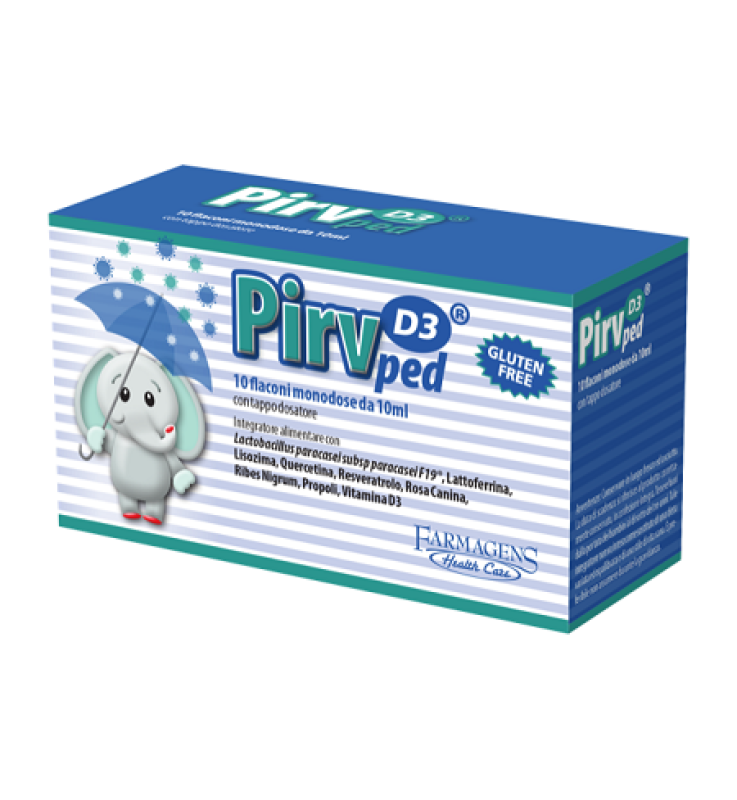 PIRV D3 PED 10 FLACONI MONODOSE PIRV D3 PED 10 FLACONI MONODOSE