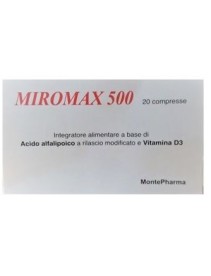 MIROMAX 500 20 COMPRESSE