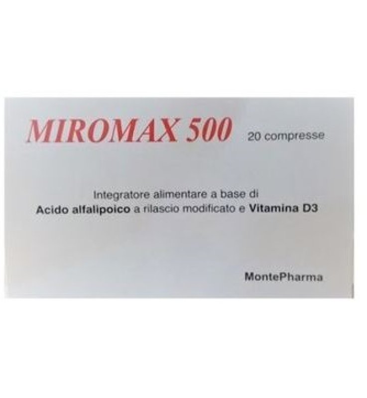 MIROMAX 500 20 COMPRESSE