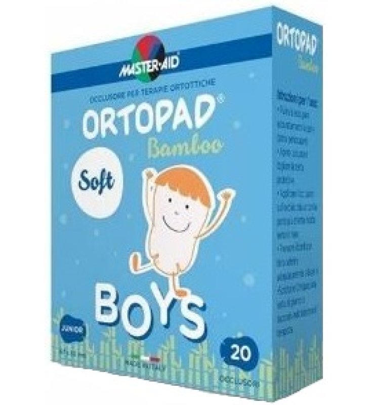 CEROTTO OCULARE PER ORTOTTICA ORTOPAD SOFT BOYS M 20 PEZZI