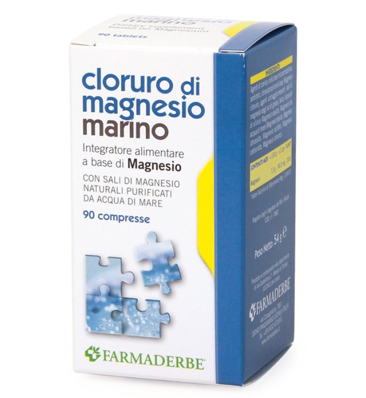 CLORURO MAGNESIO 90 COMPRESSE CLORURO MAGNESIO 90 COMPRESSE