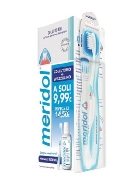 SPECIAL PACK MERIDOL COLLUTORIO 400 ML + SPAZZOLINO MORBIDO