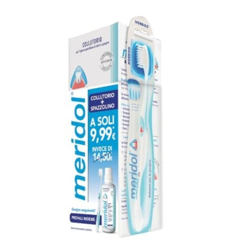 SPECIAL PACK MERIDOL COLLUTORIO 400 ML + SPAZZOLINO MORBIDO