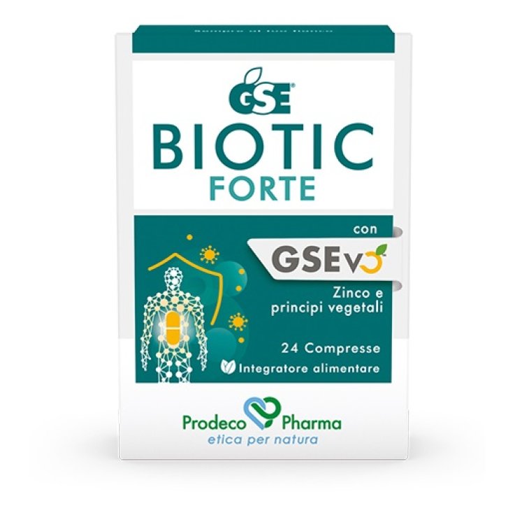 GSE BIOTIC FORTE 24 COMPRESSE GSE BIOTIC FORTE 24 COMPRESSE