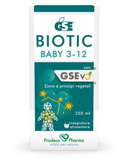 GSE BIOTIC BABY 3-12 250ML