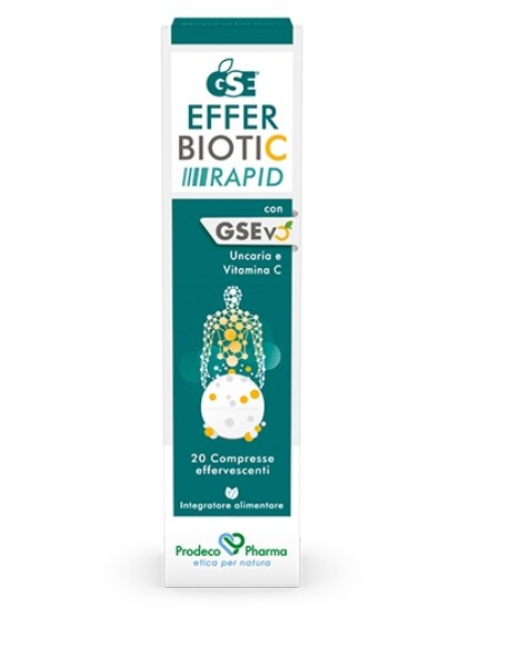 GSE EFFERBIOTIC RAPID 20CPR