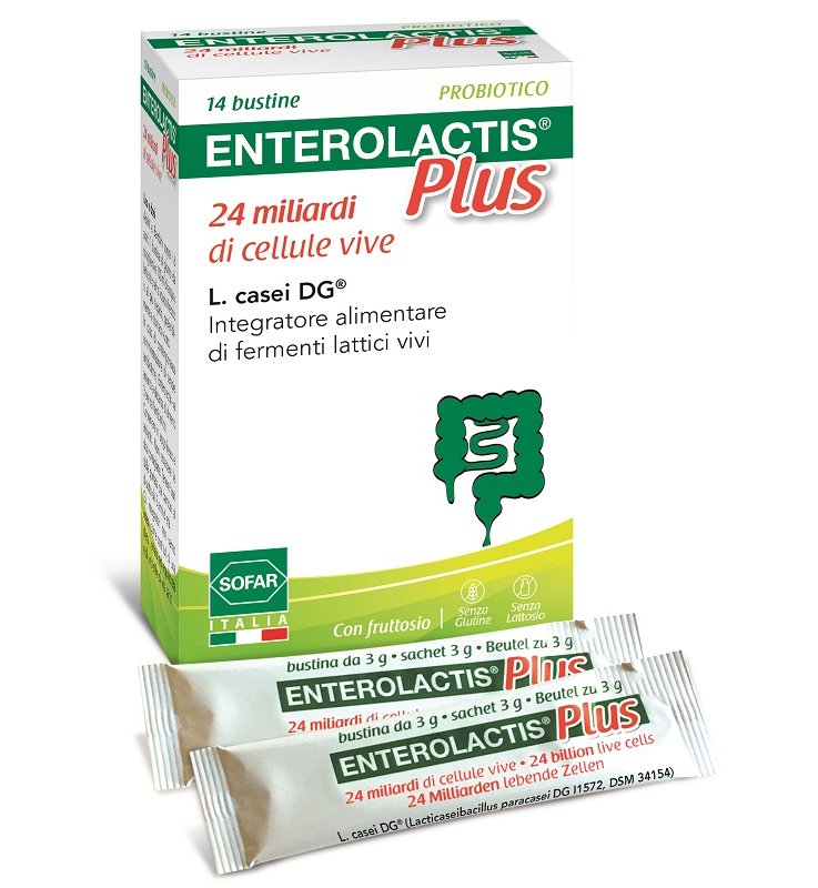 ENTEROLACTIS PLUS 24MLD 14 BUSTINE