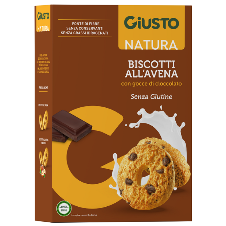 GIUSTO S/G BISCOTTI AVENA CIOC GIUSTO S/G BISCOTTI AVENA CIOC
