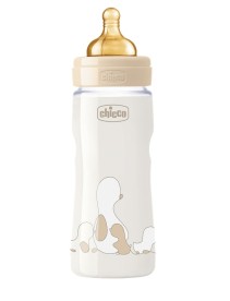 CHICCO BIBERON ORIGINAL 330ML TOUCH REGULAR UNISEX CON TETTARELLA IN CAUCCIU'