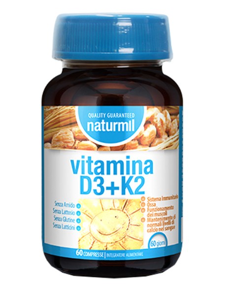 NATURMIL VITAMINA D3+K2 60CPR DI