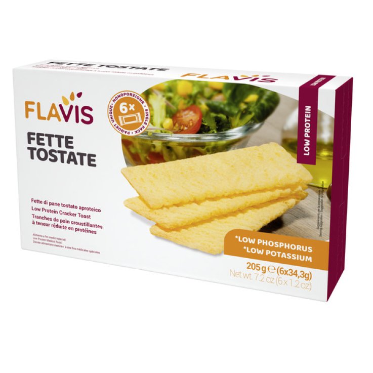 FLAVIS FETTE TOSTATE APROTEICHE 205 G FLAVIS FETTE TOSTATE APROTEICHE 205 G