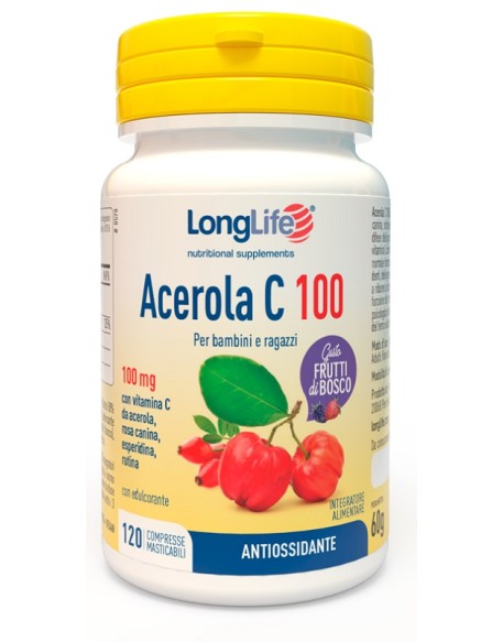 LONGLIFE ACEROLA C100 FRUT BOS