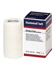 BENDA ELASTICA AUTOADESIVA ELASTOMULL HAFT COMPRESSIONE FORTE 8X400 CM