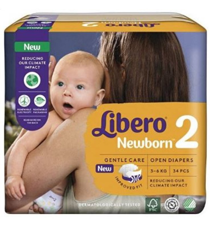 LIBERO New Born 2  3-6Kg 36pz
