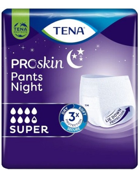 TENA PANTS NIGHT M 10PZ 3572